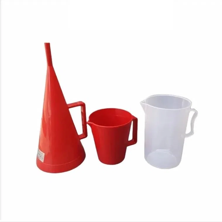 Labor Kunststoff Marsh Trichter Viskosimeter Marsh Schlamm Erdöl Bohren Stoppuhr 946ml Test Detektor Set