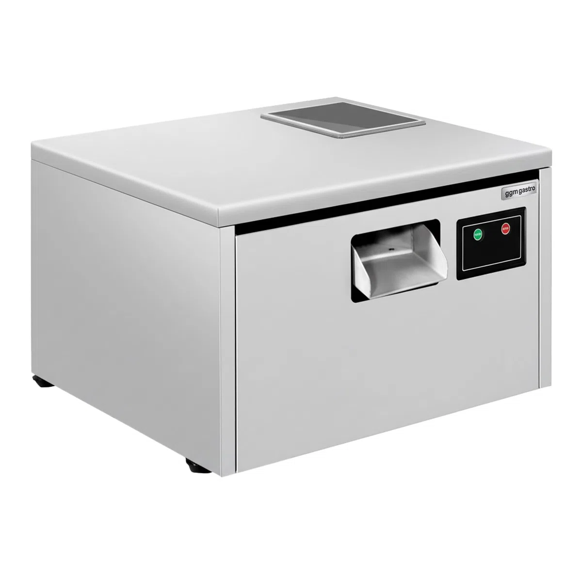 Besteckpoliermaschine - 600 Watt - mit UVC-Lampe - inkl. 1 Granulat Füllung | Hygienische UVC-Keimreduktion, zeitsparende Reinigung, für den professionellen Dauereinsatz, sofort einsatzbereit
