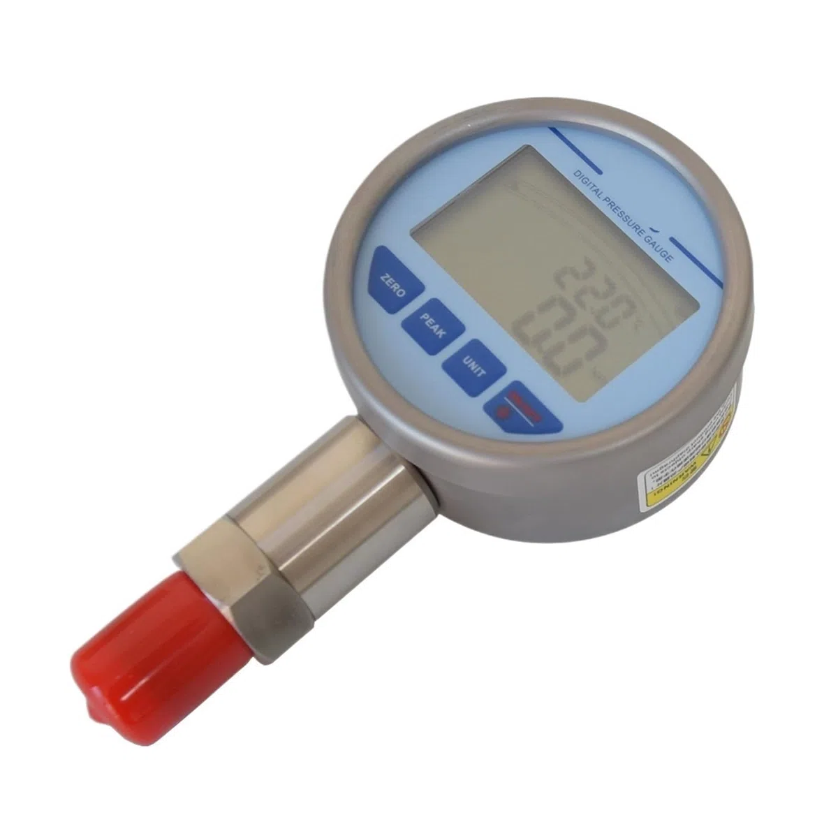 Vakuum-Manometer, 40 MPa, digitales Manometer, 1/4 Zoll NPT-Drucktester