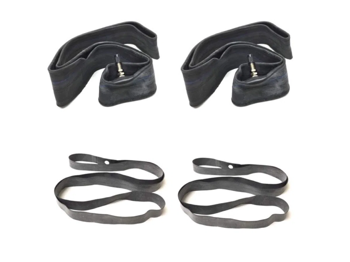 Streetparts24 Weißwand Reifen + Schlauch Set 2.75-17 Zoll passend für Kreidler Florett RS RMC – K418