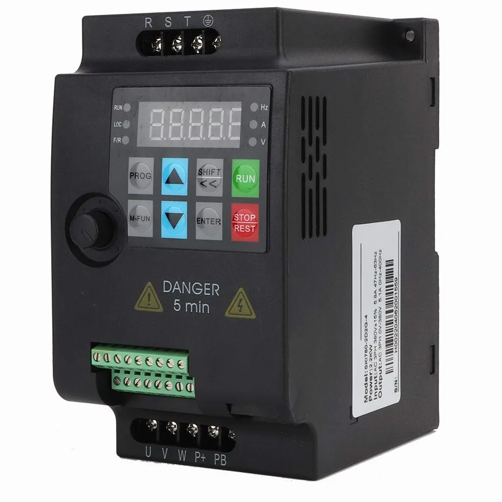 SKI780-2D2G-4 2,2 kW 380 V 3 Phasen Eingang & amp; Ausgang Mini Universal Motor VFD Frequenzumrichter Wechselrichter