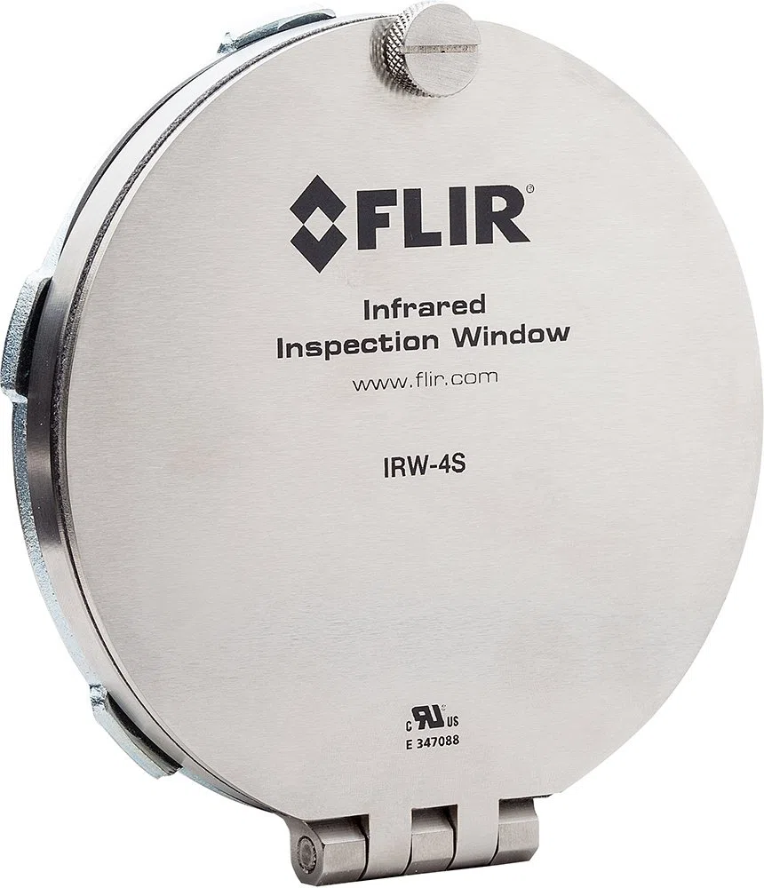 FLIR IR-Inspektionsfenster aus Edelstahl 4 Zoll, 1 Stück, IRW-4S