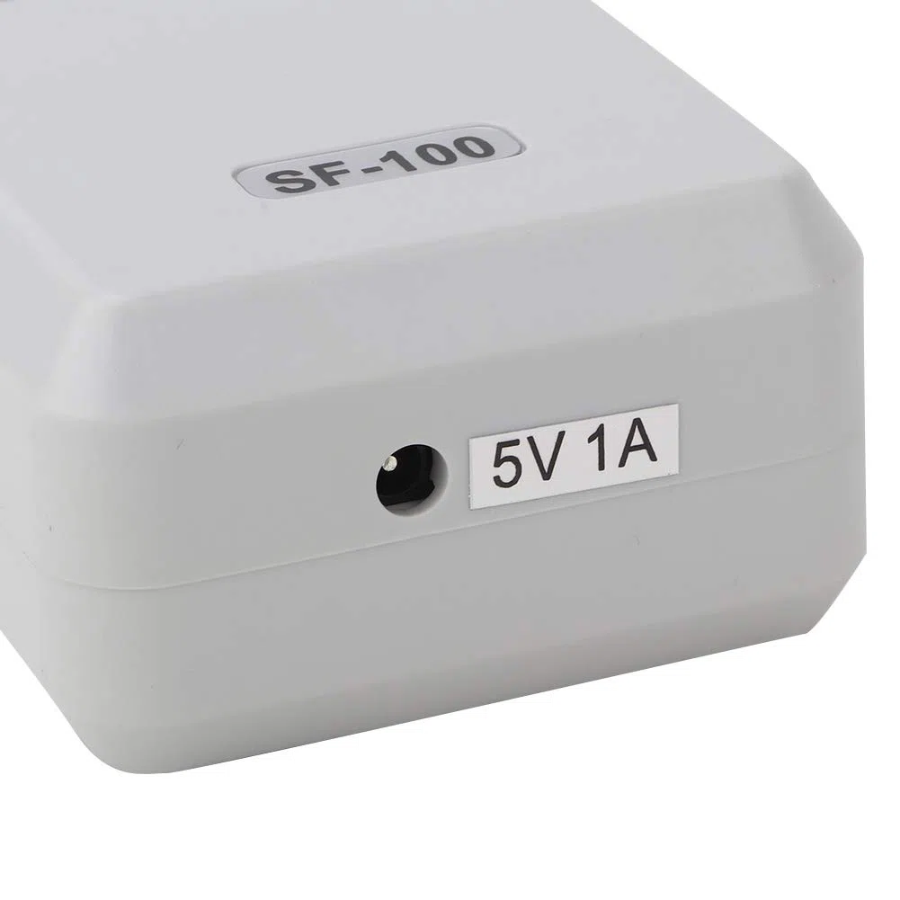 Digitales Kraftmessgerät SF-100 Tragbares Druck- und Zugmessgerät Digitales Kraftmessgerät 100N 100-240V, Einheitenanzeige: Lb, Kg, N(EU plug)