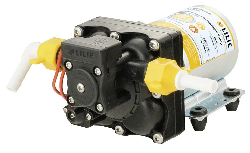 Lilie WeißGELB SHURflo Soft Serie Membran Wasserpumpe
