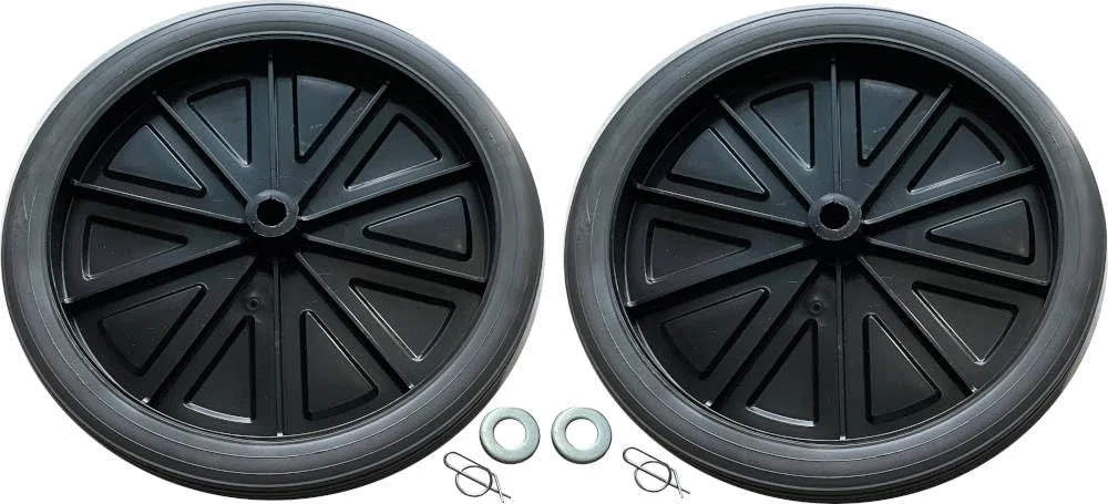 Rubbermaid 9 W71-l2 Rad Kit für Mega Brute mobilen Abfallsammler
