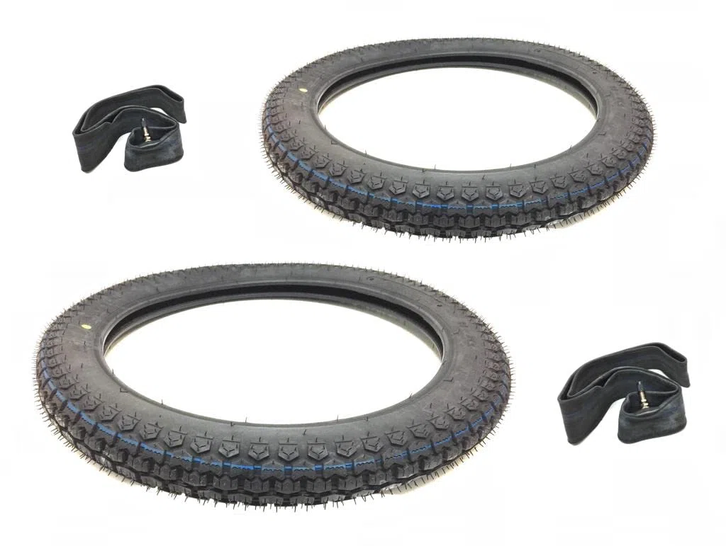 Reifen Schlauch Set 2,75x17 passend für Zündapp Hercules Kreidler Moped – Straßenreifen mit Schläuchen 2 3/4-17 (2.75-17, 80/90-17, 130/80-17, 140/80-17)