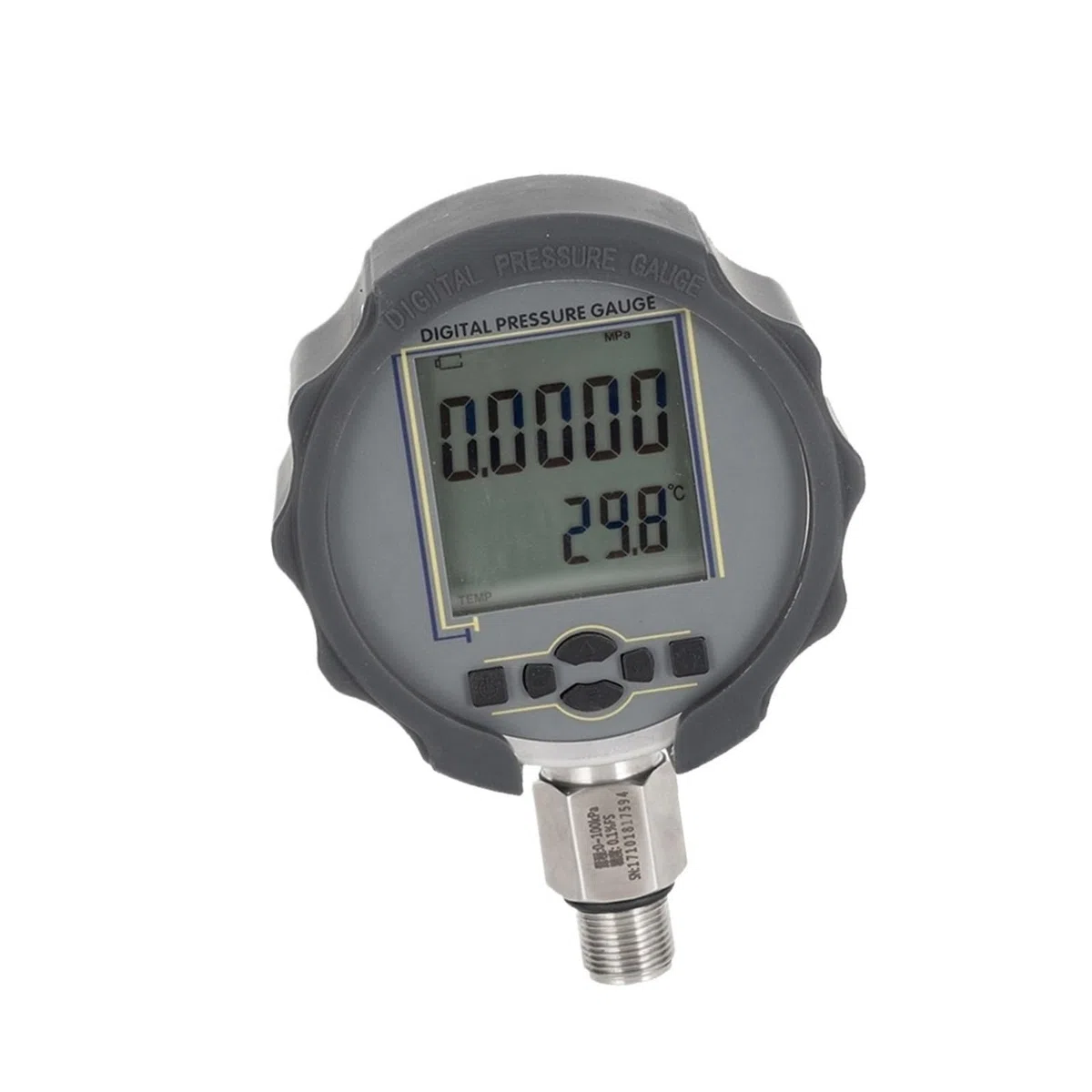 Druckkalibrierungsmessgerät, Genauigkeit 0,1 Auflösung des digitalen Manometers -99999~99999(0-1.6Mpa)
