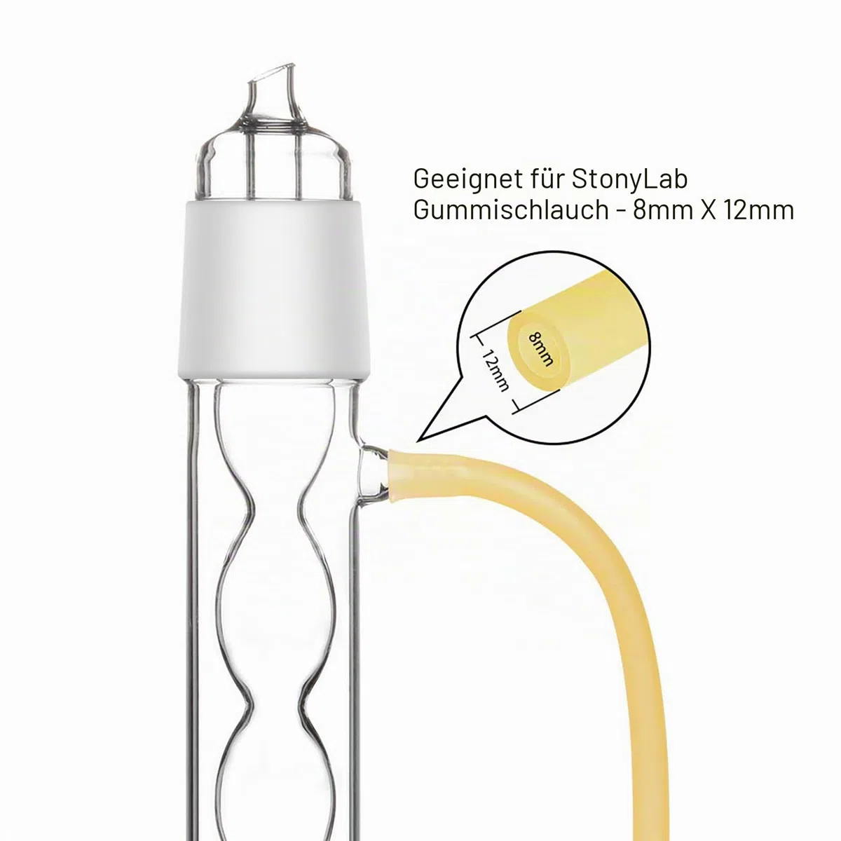 stonylab Borosilikatglas Soxhlet-Typ Extraktionsgerät, 60/45 Soxhlet Extraktor und Allihn Kondensator mit Zwei 1 L 29/42 Flachbodenkolben Laborextraktion Wesentliche